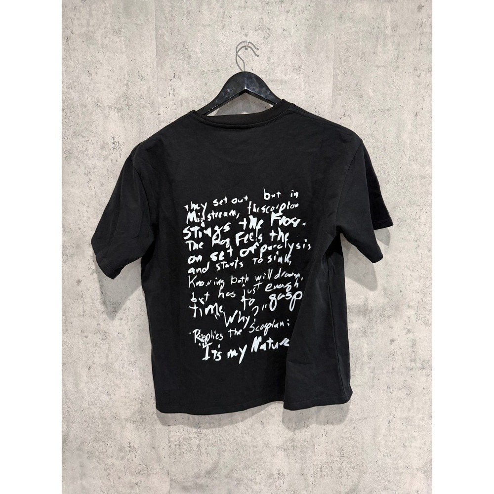 Denim Tears Scorpion and the Frog Graphic T-Shirt Black Mens Size M Made in USA - Picture 4 of 6